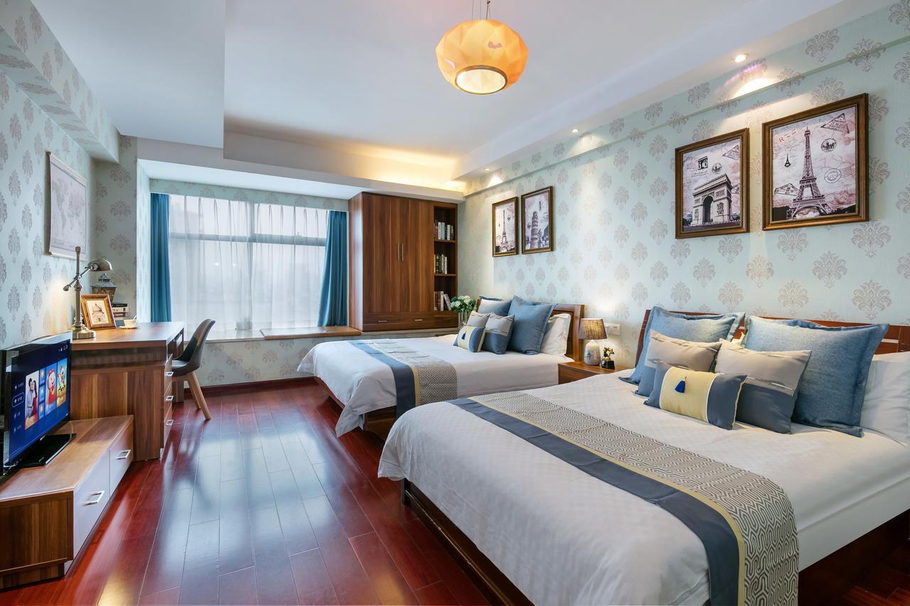 Westlake 7 Service Apartment - Tongrun Yinzuo Branch Hangzhou Dış mekan fotoğraf